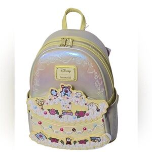 Loungefly Disney Belle Iridescent Cake Mini-Backpack